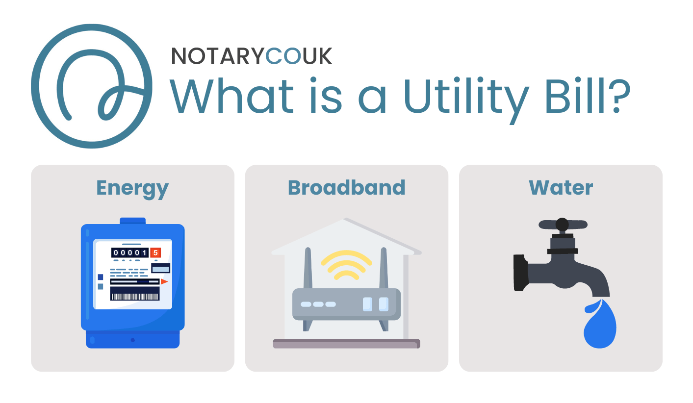 What Is A Utility Bill? + 5 Examples Notary.co.uk